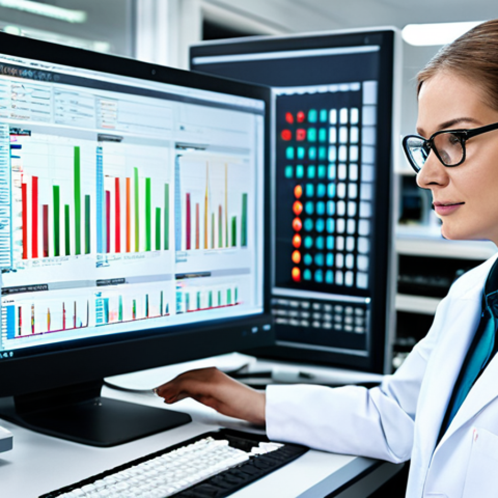 Data-Driven Textile Engineer**

"A professional textile engineer, fully clothed in a modern lab coat and safety glasses, analyzing data on a computer screen displaying production metrics and charts. She is surrounded by textile samples and machinery in a bright, clean laboratory setting. Safe for work, appropriate content, perfect anatomy, correct proportions, professional."

**