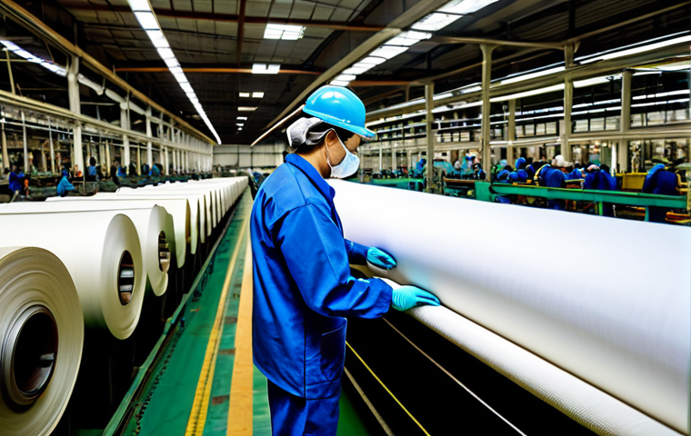 섬유기사와 국가 자격증 체계 - **

"A skilled tailor in his shop, wearing a professional work apron, surrounded by sewing machines ...