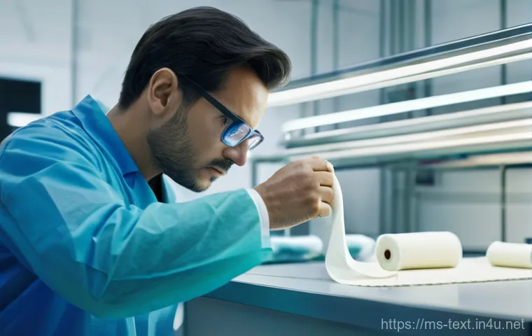 섬유기사와 필기시험 준비 사례 - **Automotive Sector:** The engineer is meticulously inspecting a high-performance, comfortable car i...