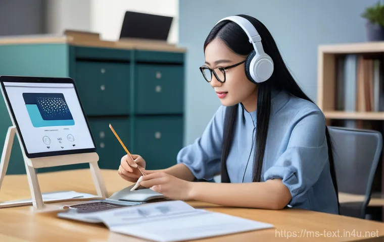 섬유기사 필기시험 합격 팁 - **Prompt:** "A diligent Malaysian male student, wearing a comfortable, modest t-shirt and jeans, is ...